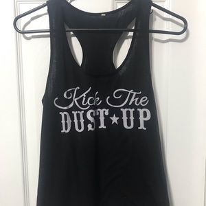 Kick the dust up tank